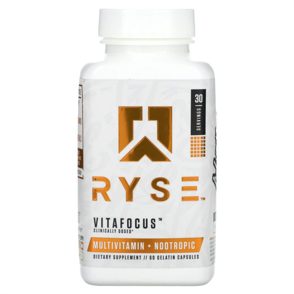   (Iherb) Ryse Supps, Vitafocus,   , 60      -     , -, 