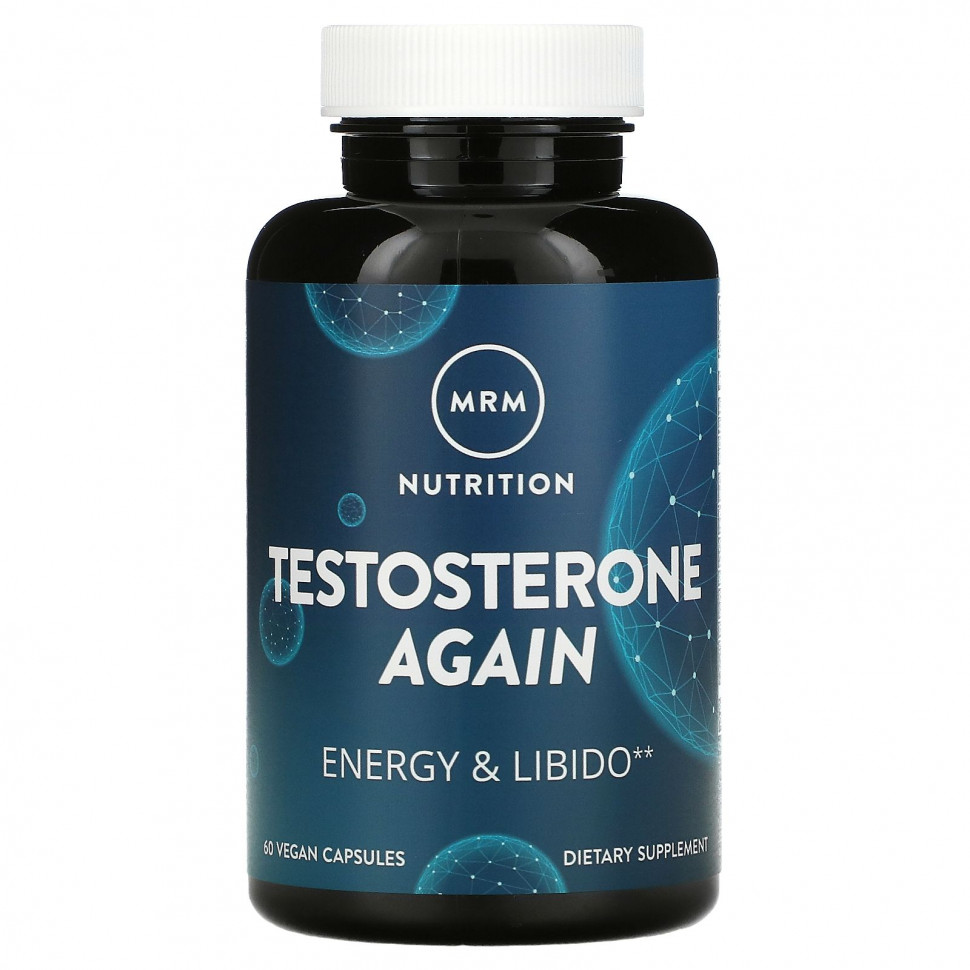 ���� ������ (Iherb) MRM, Testosterone Again, ������� � ������, 60 ��������� ������, ������ �� 5480 ���