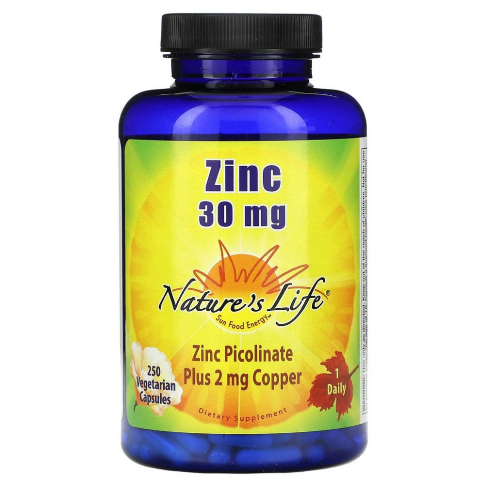 ���� ������ (Iherb) Nature's Life, ����, 30 ��, 250 ������������ ������, ������ �� 3380 ���