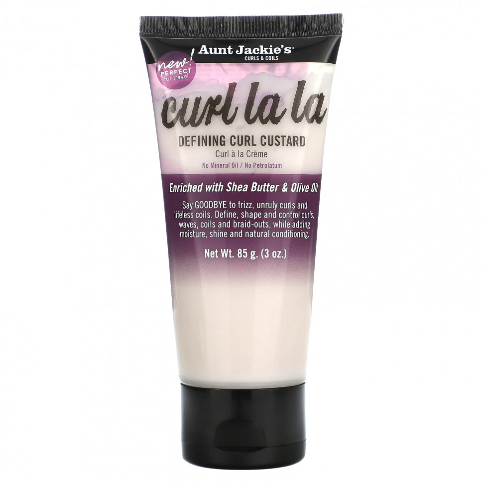 ���� ������ (Iherb) Aunt Jackie's Curls & Coils, Curl La La, �������� ���� ��� �������� �������, 85 � (3 �����), ������ �� 1010 ���