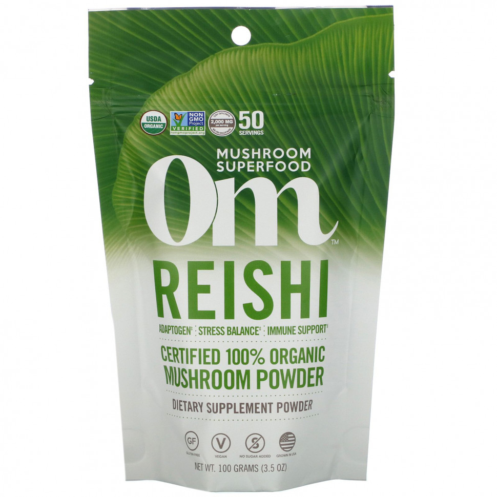   (Iherb) Om Mushrooms, ,  100%   , 3,5  (100 ),   4600 