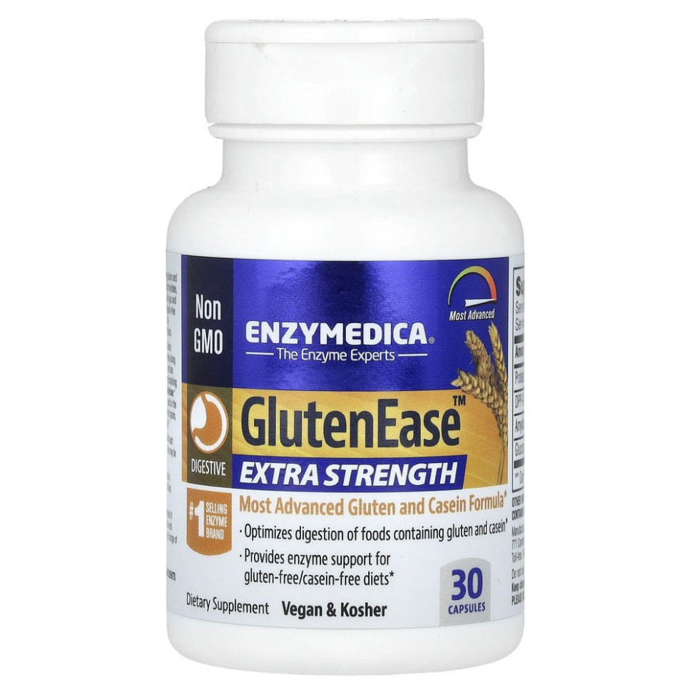 ���� ������ (Iherb) Enzymedica, GlutenEase, ������� ��� ������������� ������� � ���������� ����� ��������, 30 ������, ������ �� 3720 ���
