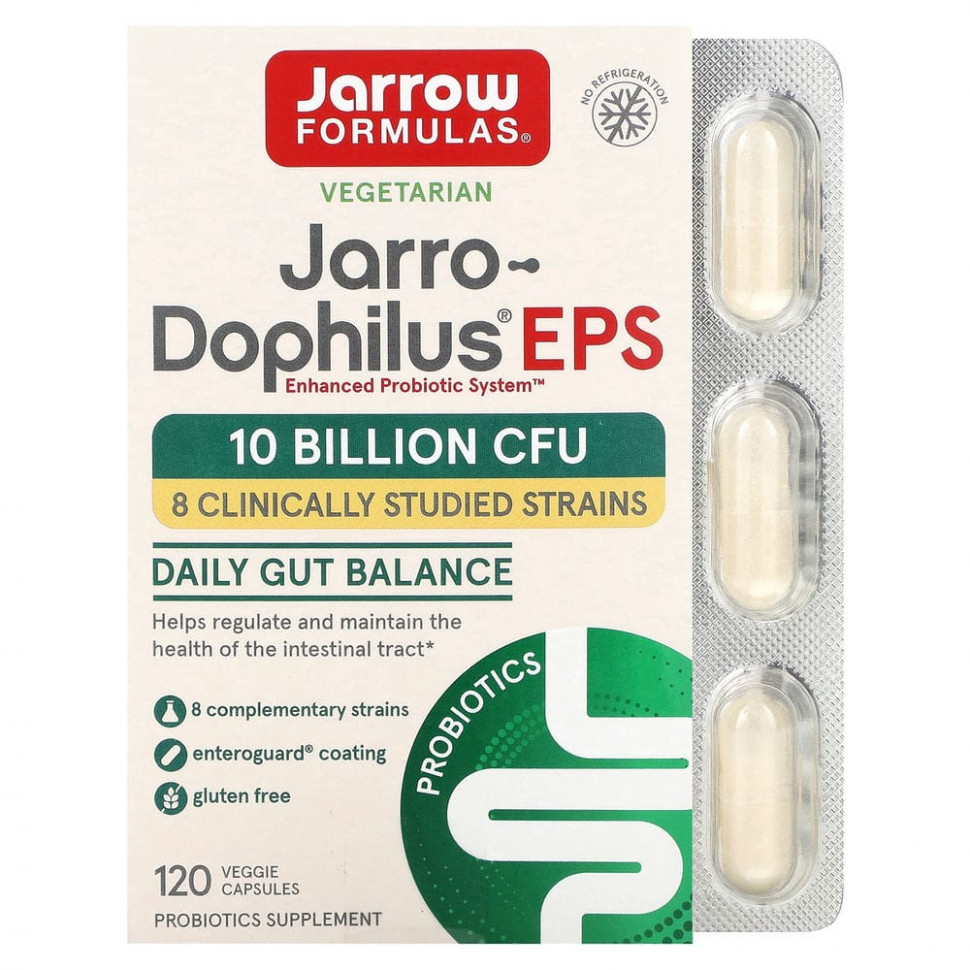 ���� ������ (Iherb) Jarrow Formulas, Jarro-Dophilus EPS, 5 ����������, 120 ������������ ������, ������ �� 7440 ���