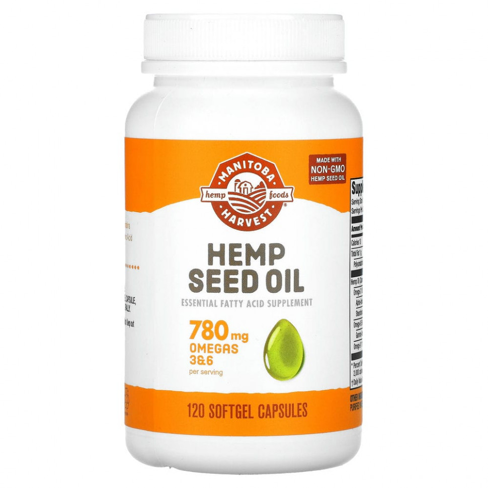 ���� ������ (Iherb) Manitoba Harvest, ���������� �����, 120 ������ ������, ������ �� 2800 ���