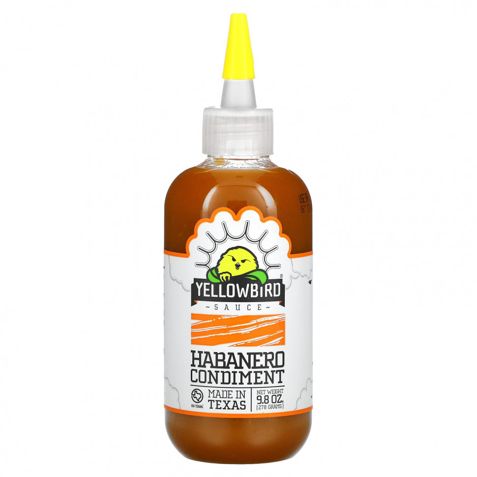   (Iherb) Yellowbird Sauce, Habanero, , 278  (9,8 )    -     , -, 