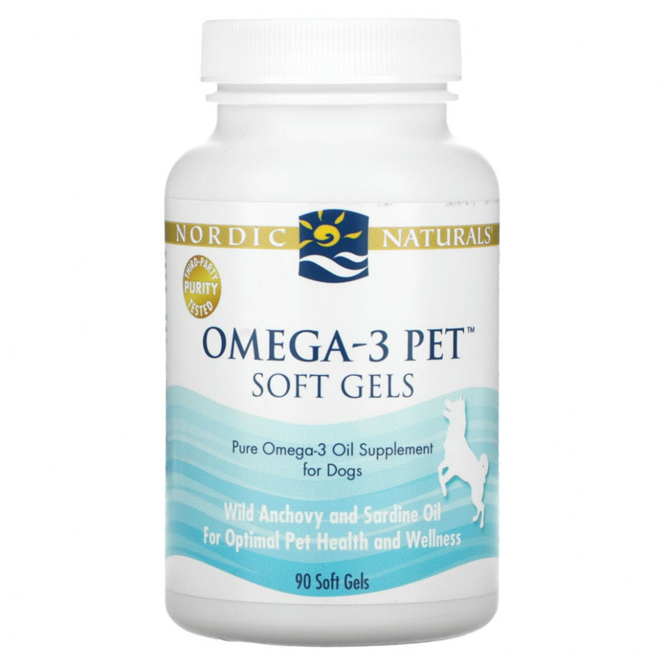   (Iherb) Nordic Naturals, Omega-3 Pet,  , 90     -     , -, 