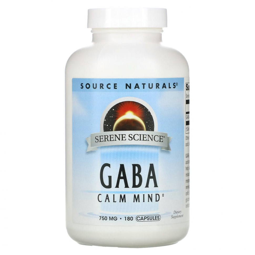 ���� ������ (Iherb) Source Naturals, ����, ������������� ��������, 750 ��, 180 ������, ������ �� 4560 ���