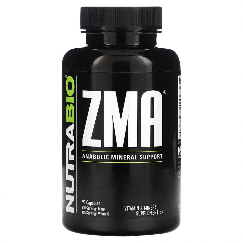   (Iherb) Nutrabio Labs, ZMA`` 90     -     , -, 