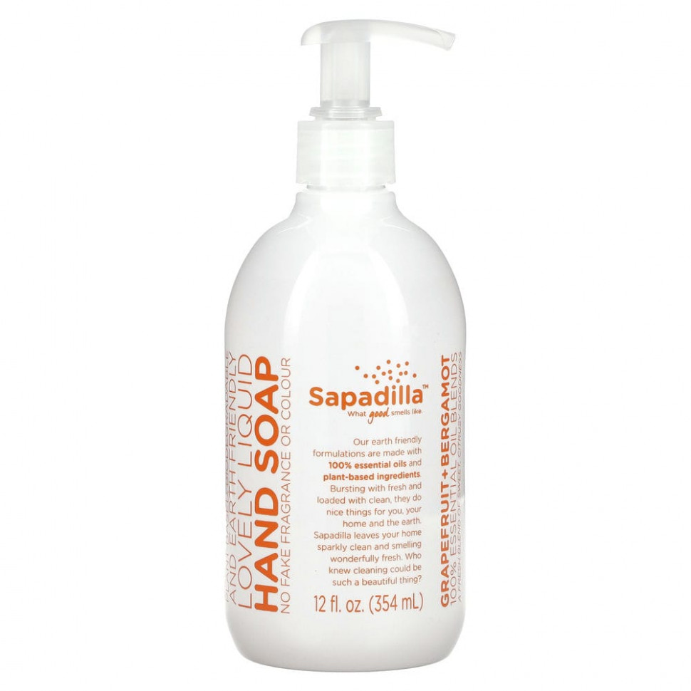 ���� ������ (Iherb) Sapadilla, Lovely Liquid, ���� ��� ���, ��������� + ��������, 354 �� (12 ����. �����), ������ �� 1650 ���