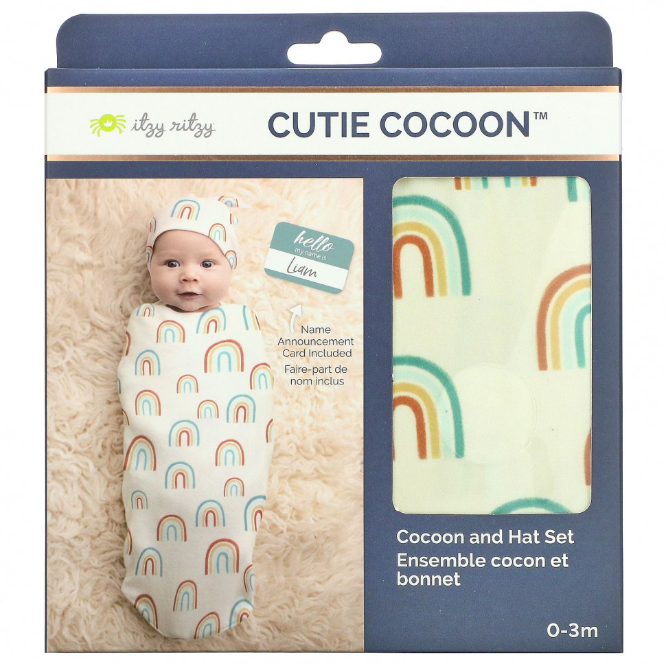   (Iherb) itzy ritzy, Cutie Cocoon,   ,    0  3 , Over The Rainbow, 2 .    -     , -, 