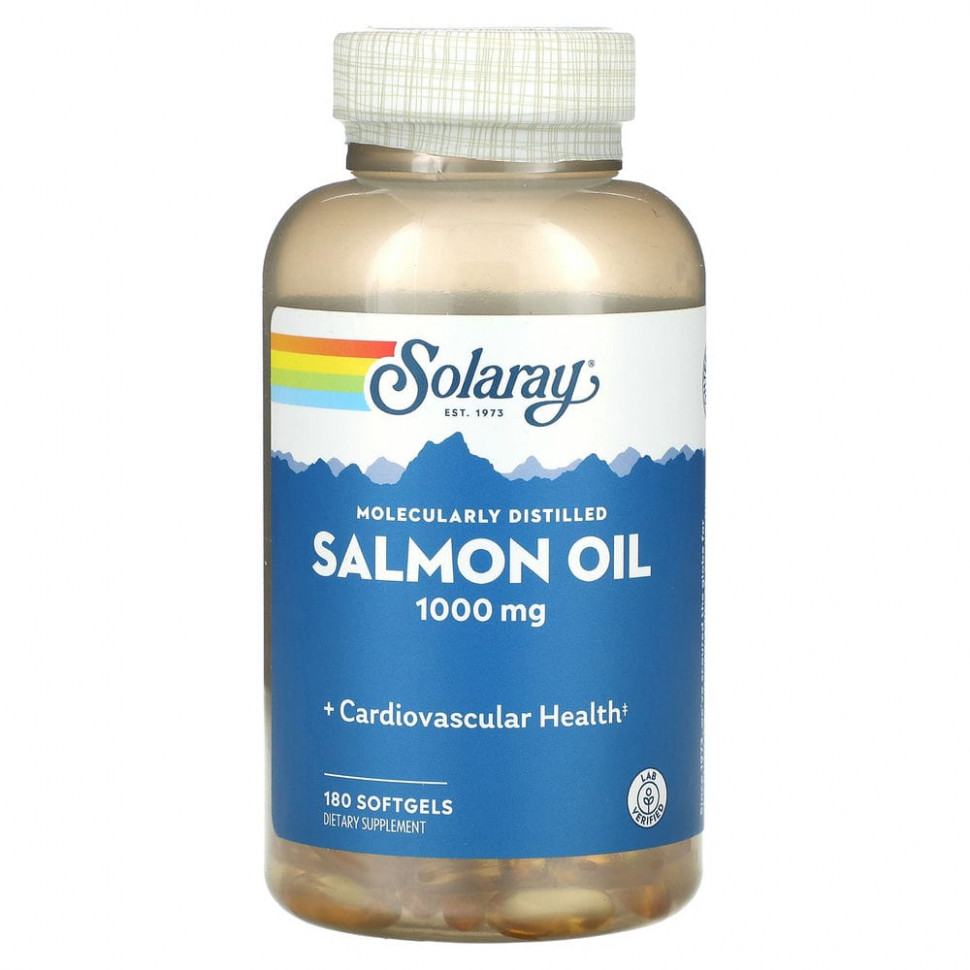 ���� ������ (Iherb) Solaray, ��������� ���, �����������-����������������, 1000 ��, 180 ������ ��������, ������ �� 3830 ���