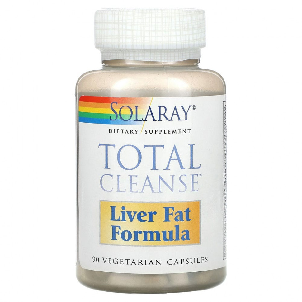 ���� ������ (Iherb) Solaray, Total Cleanse, ������ ��� ������, ���, 90 �������������� ������, ������ �� 6630 ���