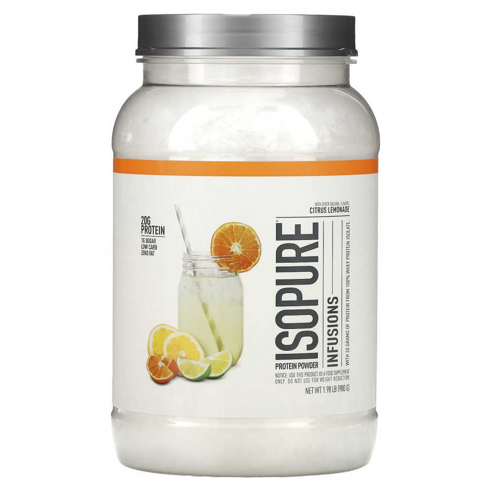 ���� ������ (Iherb) Isopure, Infusions, ����������� �������, ���������� �������, 900 � (1,98 �����), ������ �� 13310 ���