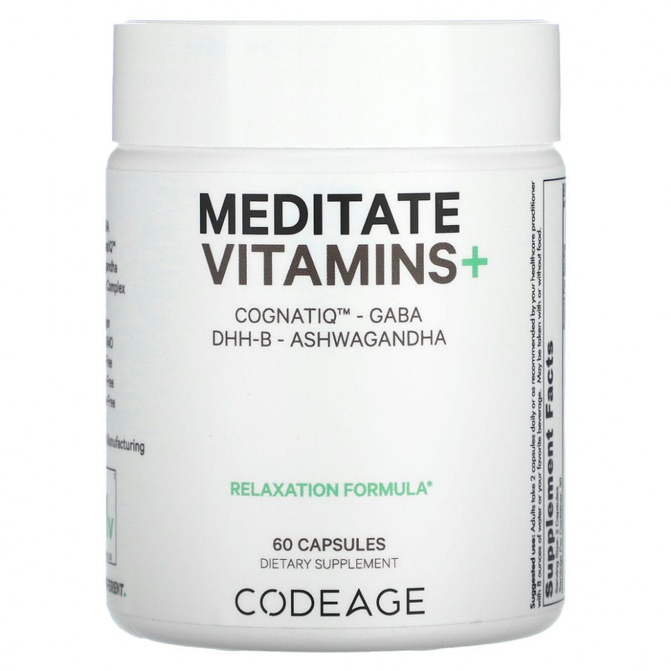 ���� ������ (Iherb) Codeage, ��������, ��� ���������, 60 ������, ������ �� 5580 ���