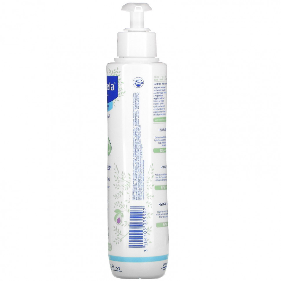 ���� ������ (Iherb) Mustela, Baby, Hydra Baby, ������ ��� ���� � �������, ��� ���������� ����, 300 �� (10,14 ����. �����), ������ �� 3990 ���