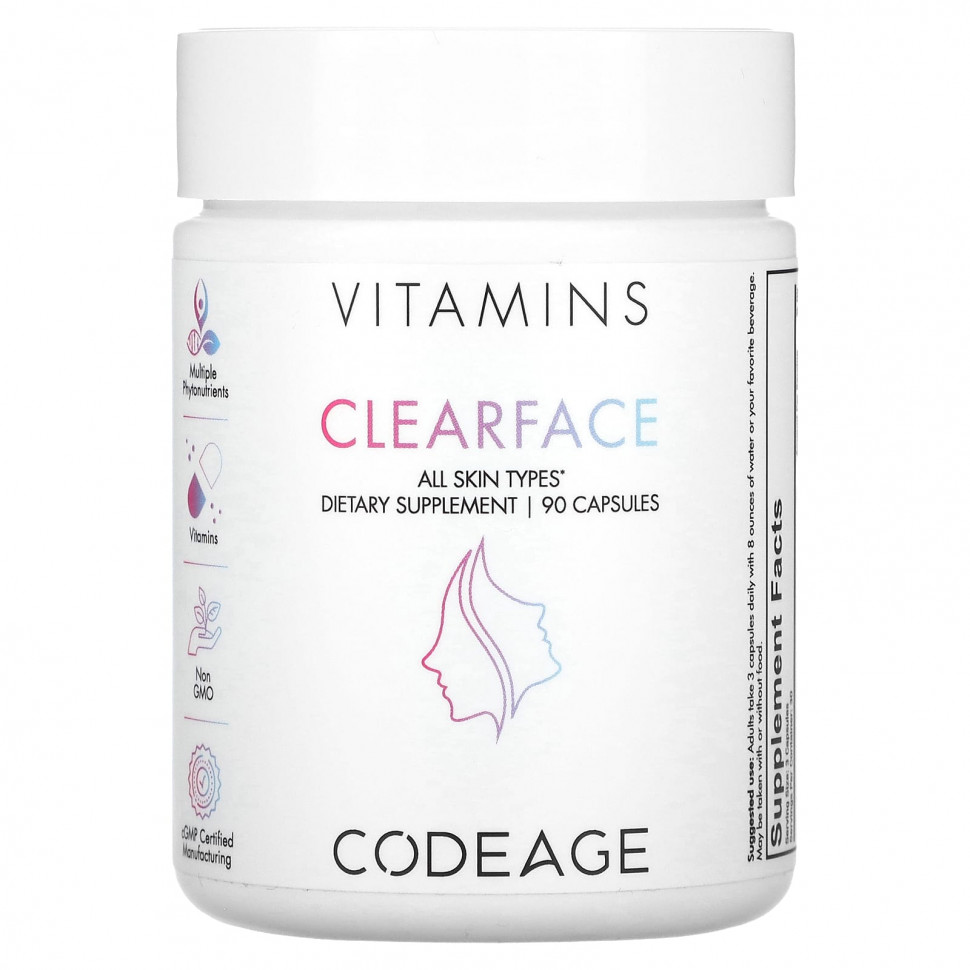   (Iherb) Codeage, Clearface`` 90     -     , -, 