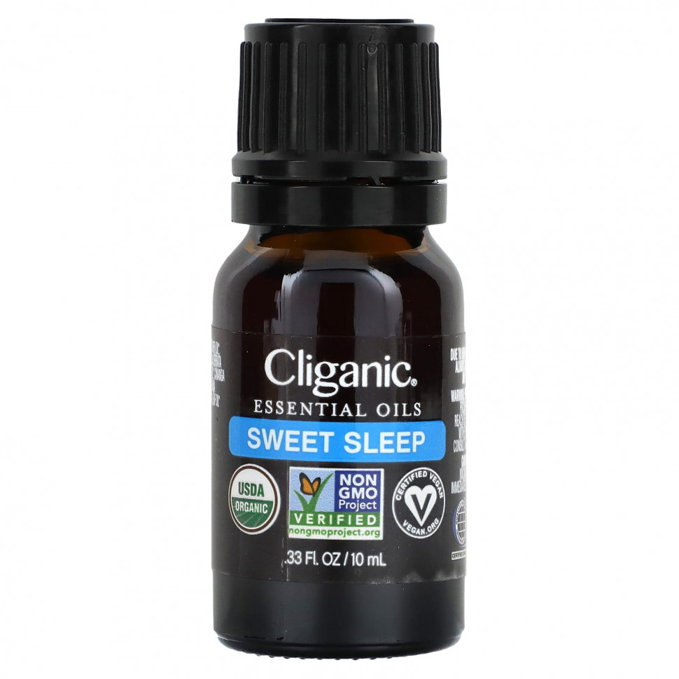 ���� ������ (Iherb) Cliganic, ����� ������� �����, Sweet Sleep, 10 �� (0,33 ����. �����), ������ �� 2650 ���