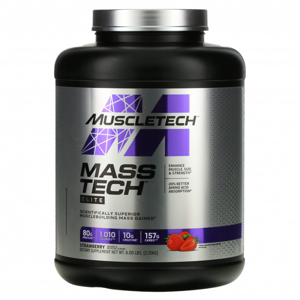   (Iherb) MuscleTech, Mass Tech Elite, , 2,72  (6 )    -     , -, 