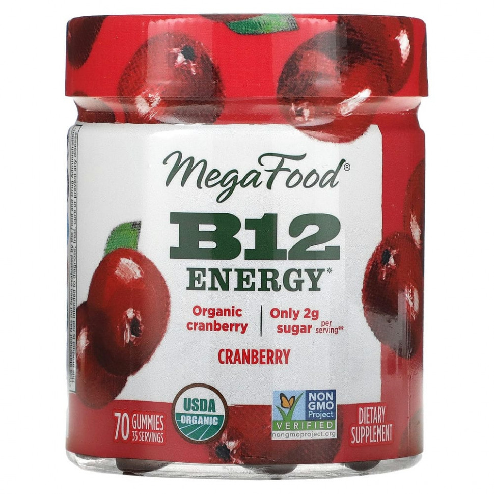 ���� ������ (Iherb) MegaFood, B12 Energy, ������, 70 ����������� ������, ������ �� 2910 ���