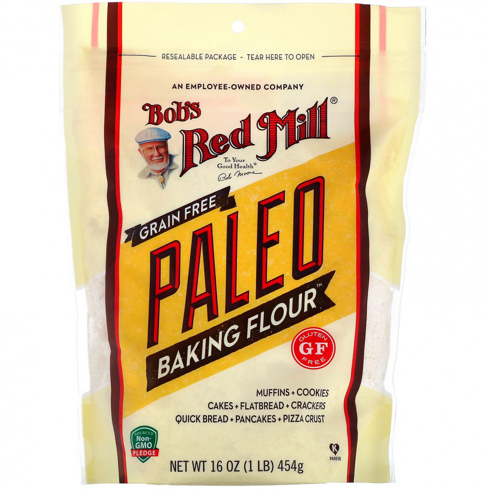   (Iherb) Bob's Red Mill, Paleo Baking Flour,    ,  ,  , 454  (16 )    -     , -, 