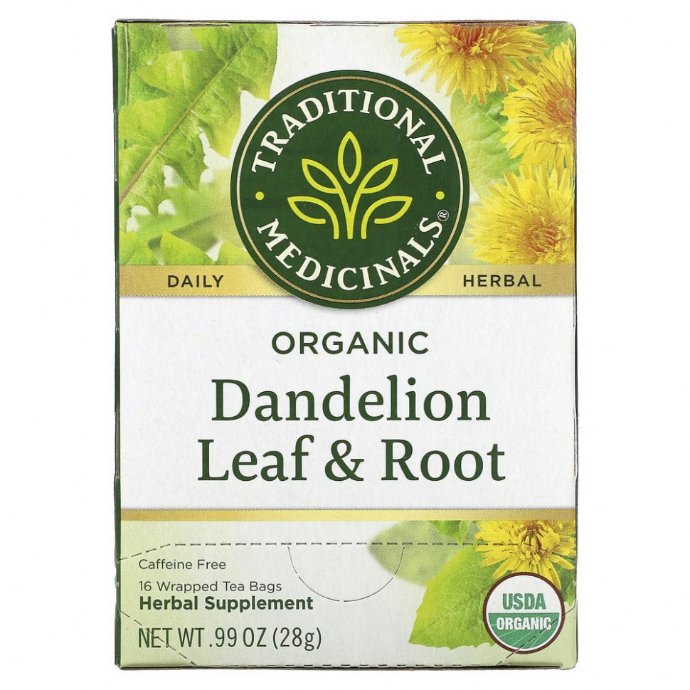 ���� ������ (Iherb) Traditional Medicinals, �������� ����, ������ � ������ ������������� ����������, ��� �������, 16 ������ ��������� � �������������� ��������, 28 � (0,99 �����), ������ �� 1200 ���