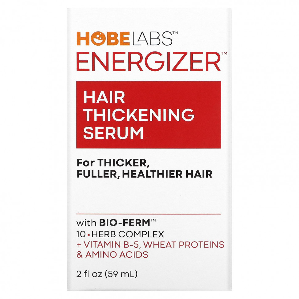 ���� ������ (Iherb) Hobe Labs, Energizer, Hair Thickening Serum, 2 fl oz (59 ml), ������ �� 2020 ���