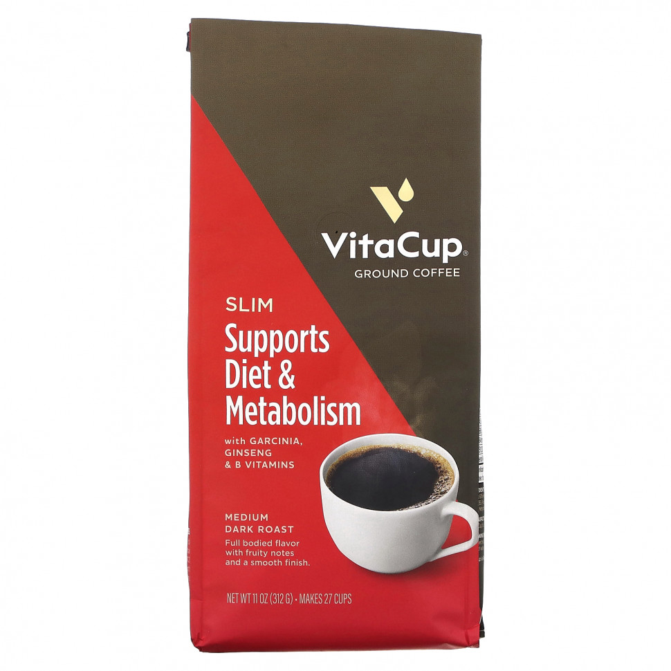   (Iherb) VitaCup, Slim Coffee, ,   , 312  (11 )    -     , -, 