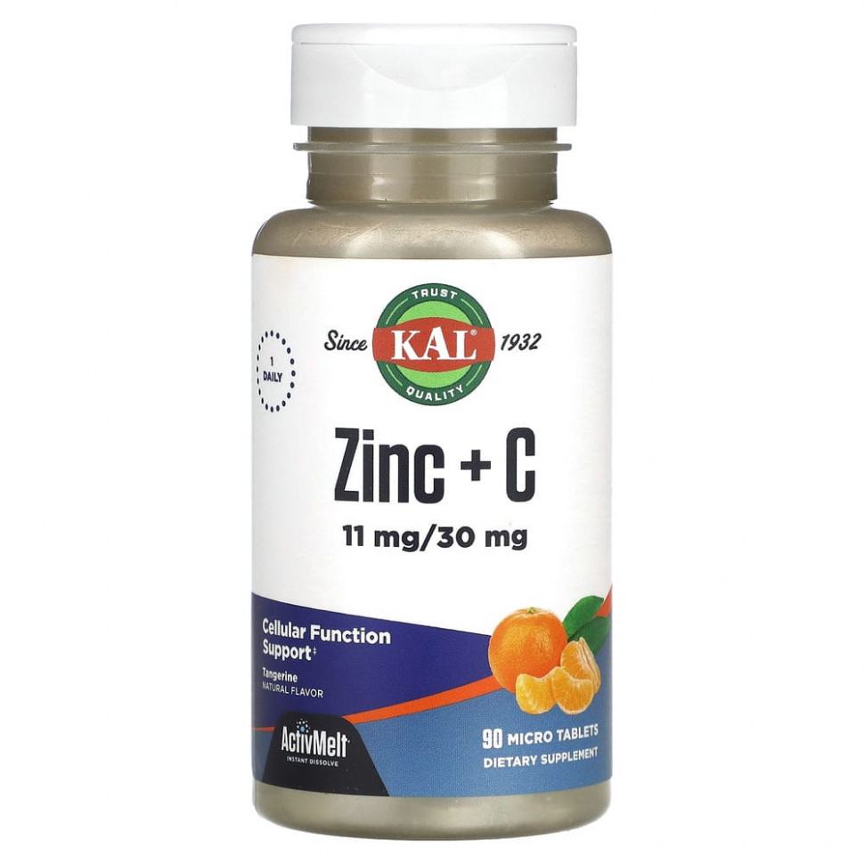   (Iherb) KAL,  +  C, , 90     -     , -, 