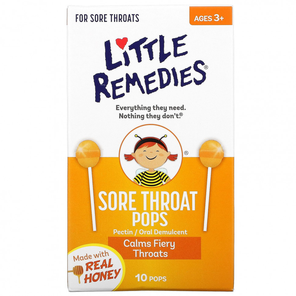 ���� ������ (Iherb) Little Remedies, ������� �� ���� � �����, �� ������ ������������ ����, ��� ����� �� 3 ���, 10 ��������, ������ �� 1020 ���