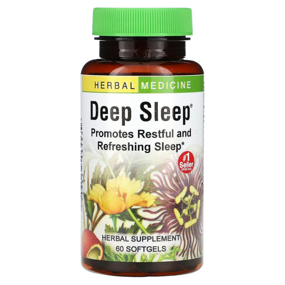   (Iherb) Herbs Etc.,  Deep Sleep, 60   ,   4650 