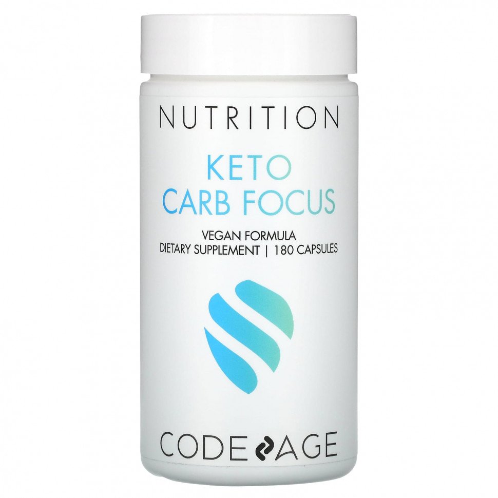   (Iherb) Codeage, Keto Carb Focus, 180     -     , -, 