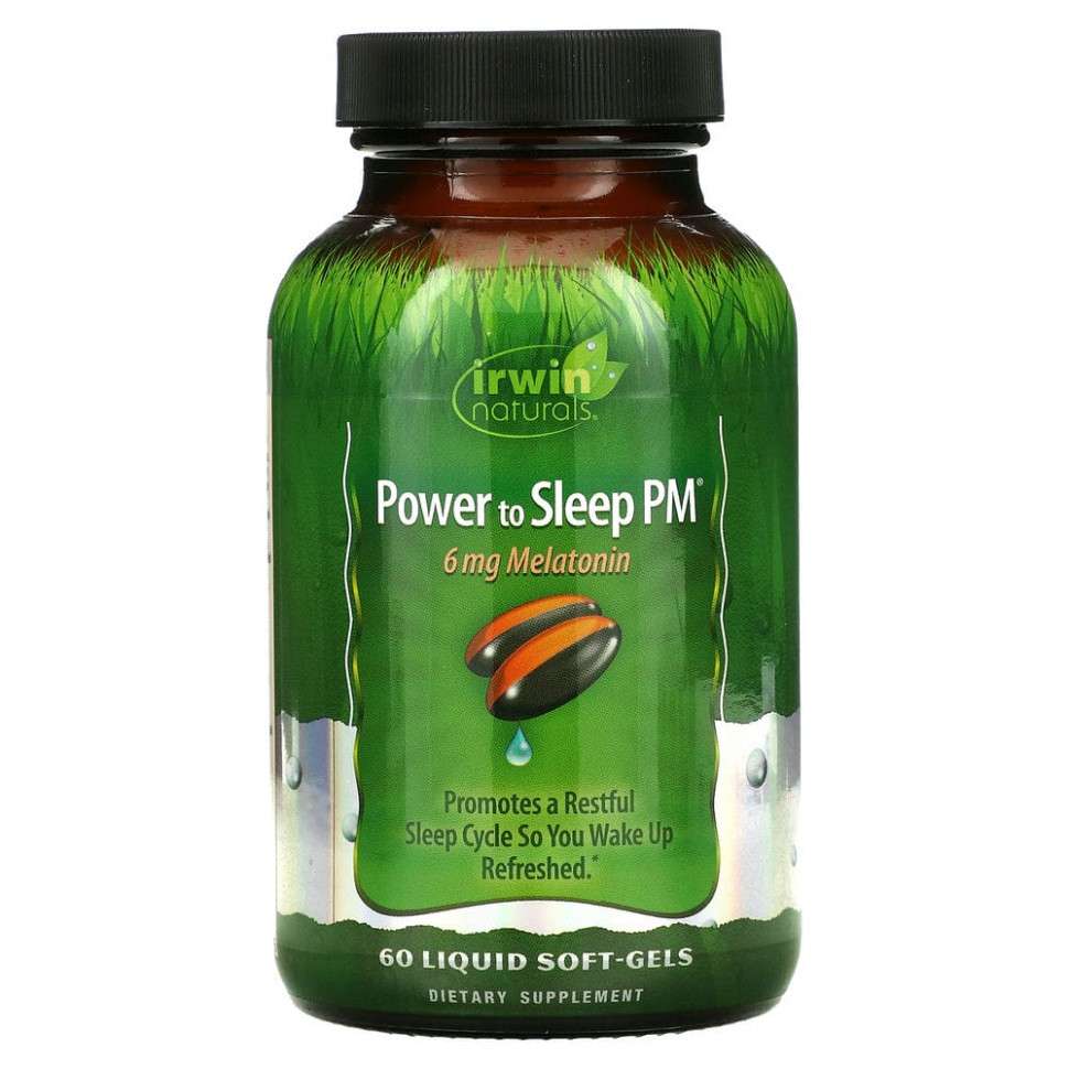   (Iherb) Irwin Naturals, Power to Sleep PM, , 60       -     , -, 