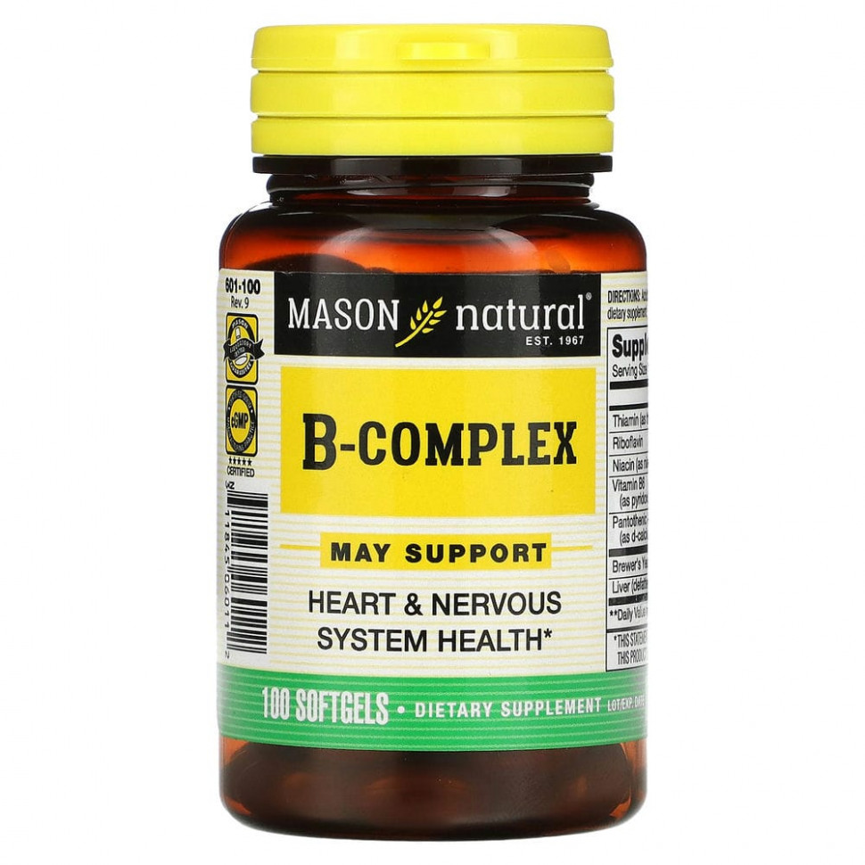 ���� ������ (Iherb) Mason Natural, �������� ��������� ������ �, 100 ������, ������ �� 1570 ���