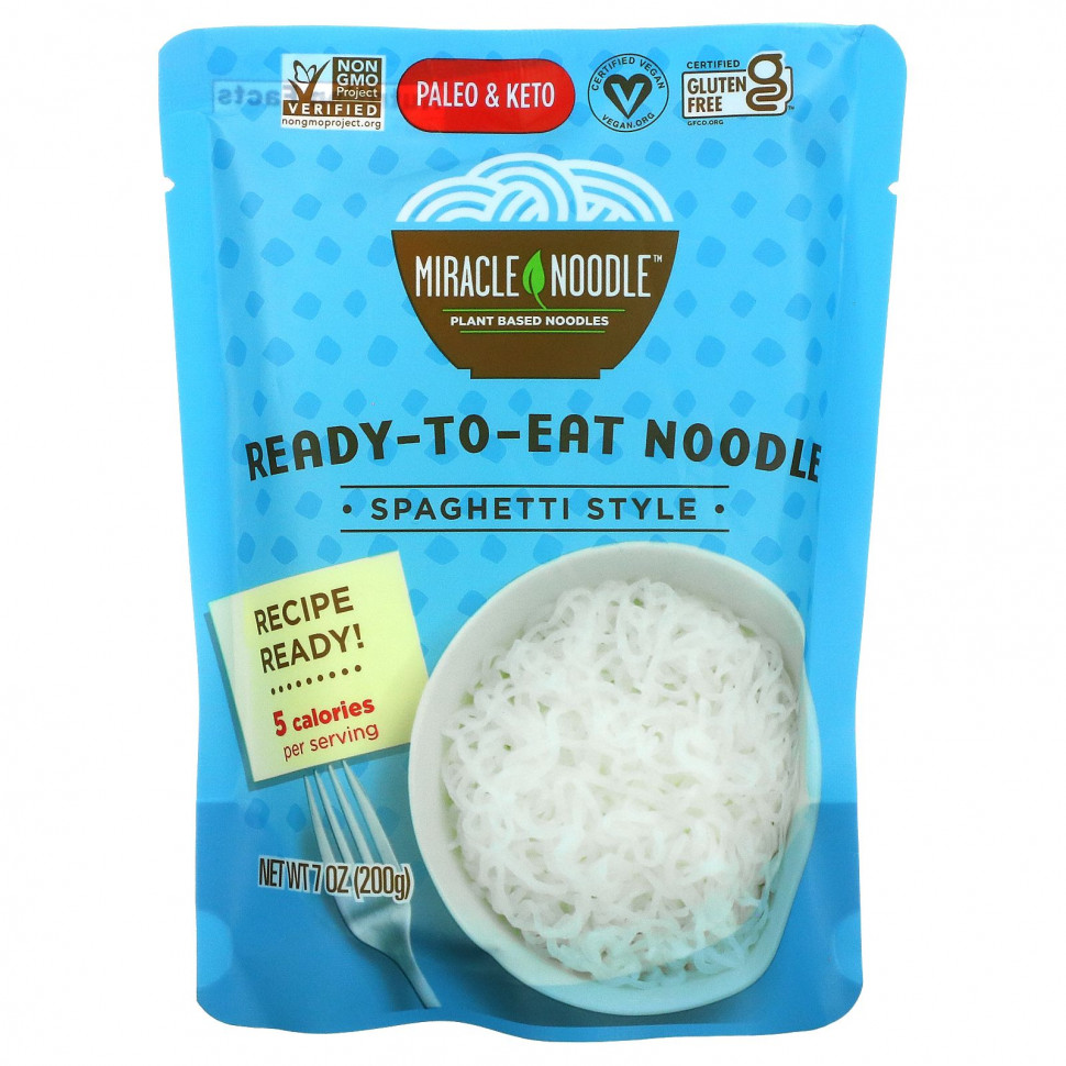   (Iherb) Miracle Noodle,    , , 200  (7 )    -     , -, 