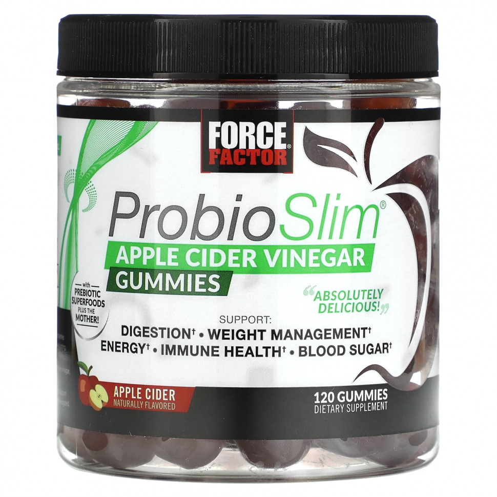 ���� ������ (Iherb) Force Factor, ProbioSlim, ����������� ���������� � �������� �������, 120 ����������� ��������, ������ �� 4740 ���