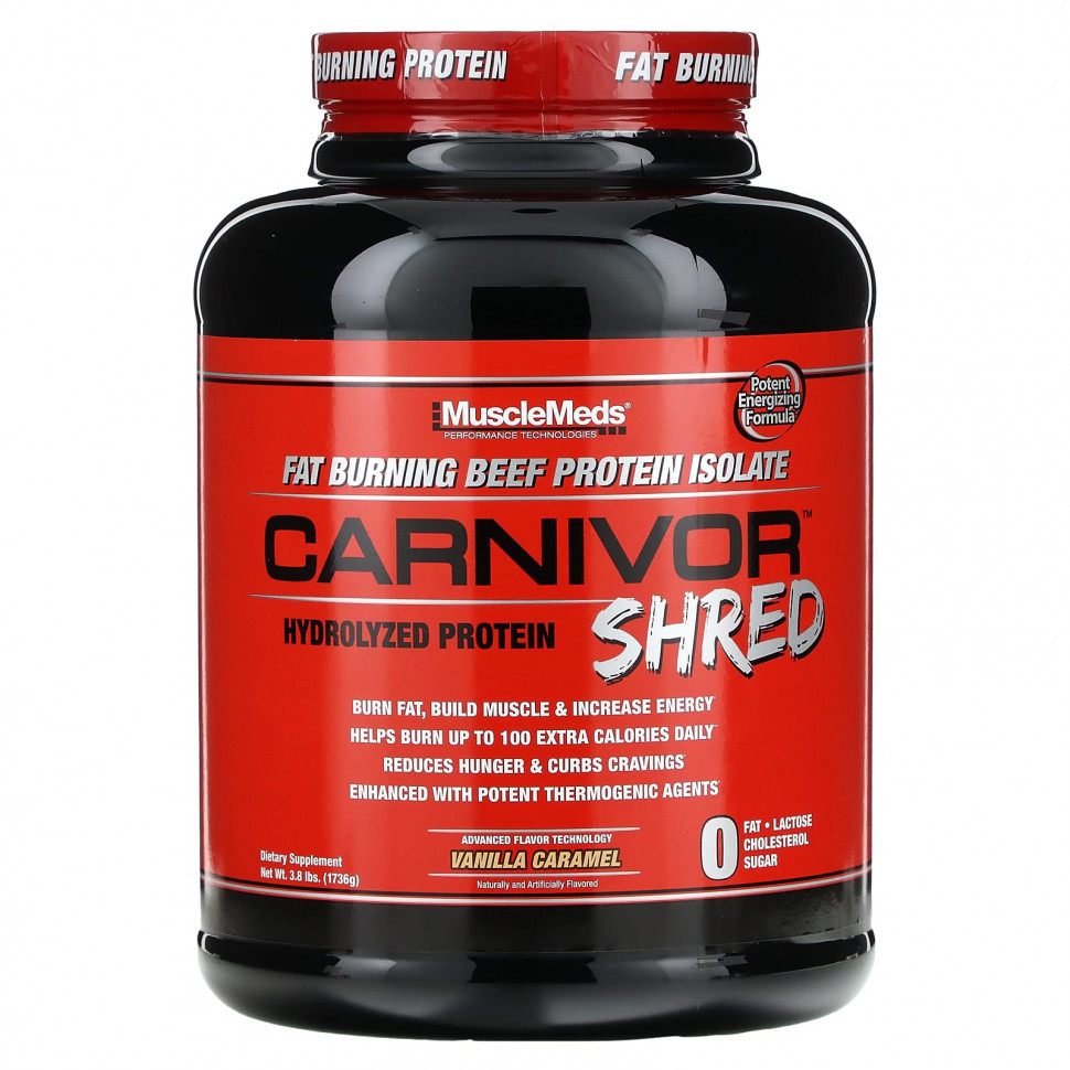   (Iherb) MuscleMeds, Carnivor Shred,  ,  , 1736  (3,8 )    -     , -, 