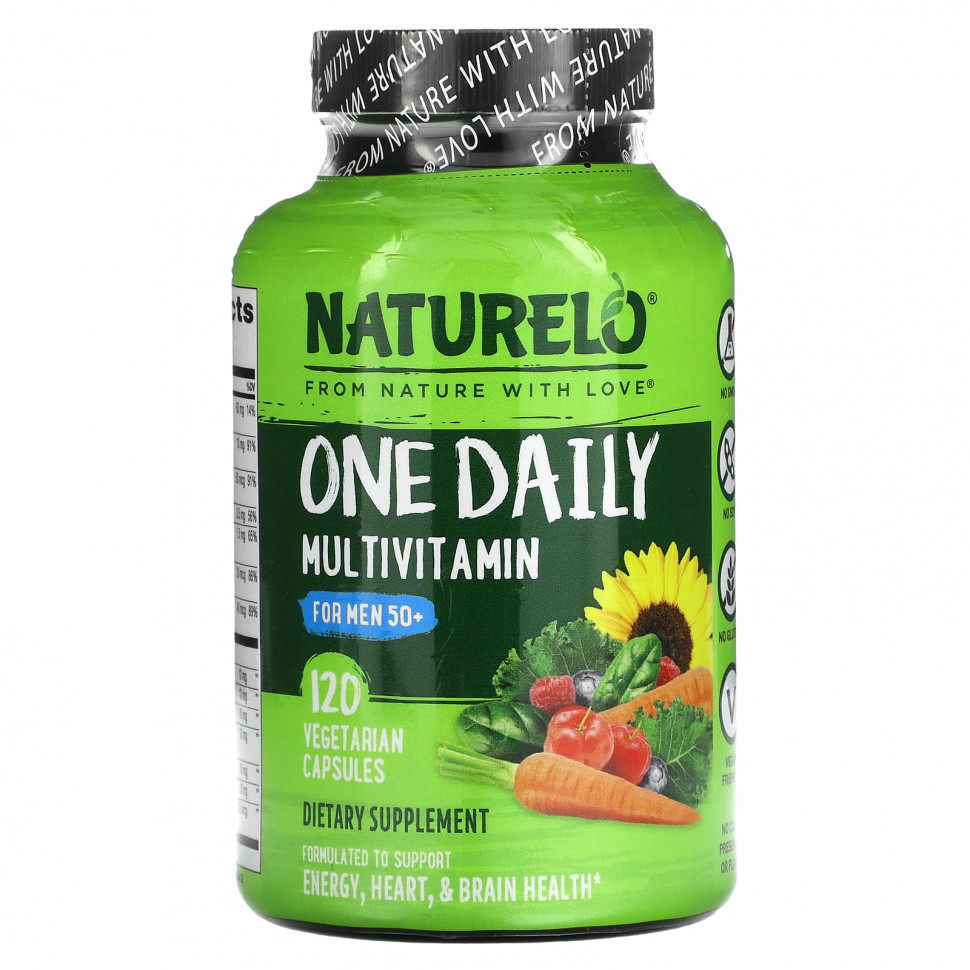 ���� ������ (Iherb) NATURELO, �������������� ��� ������ ������ 50 ���, 120 �������������� ������, ������ �� 7720 ���