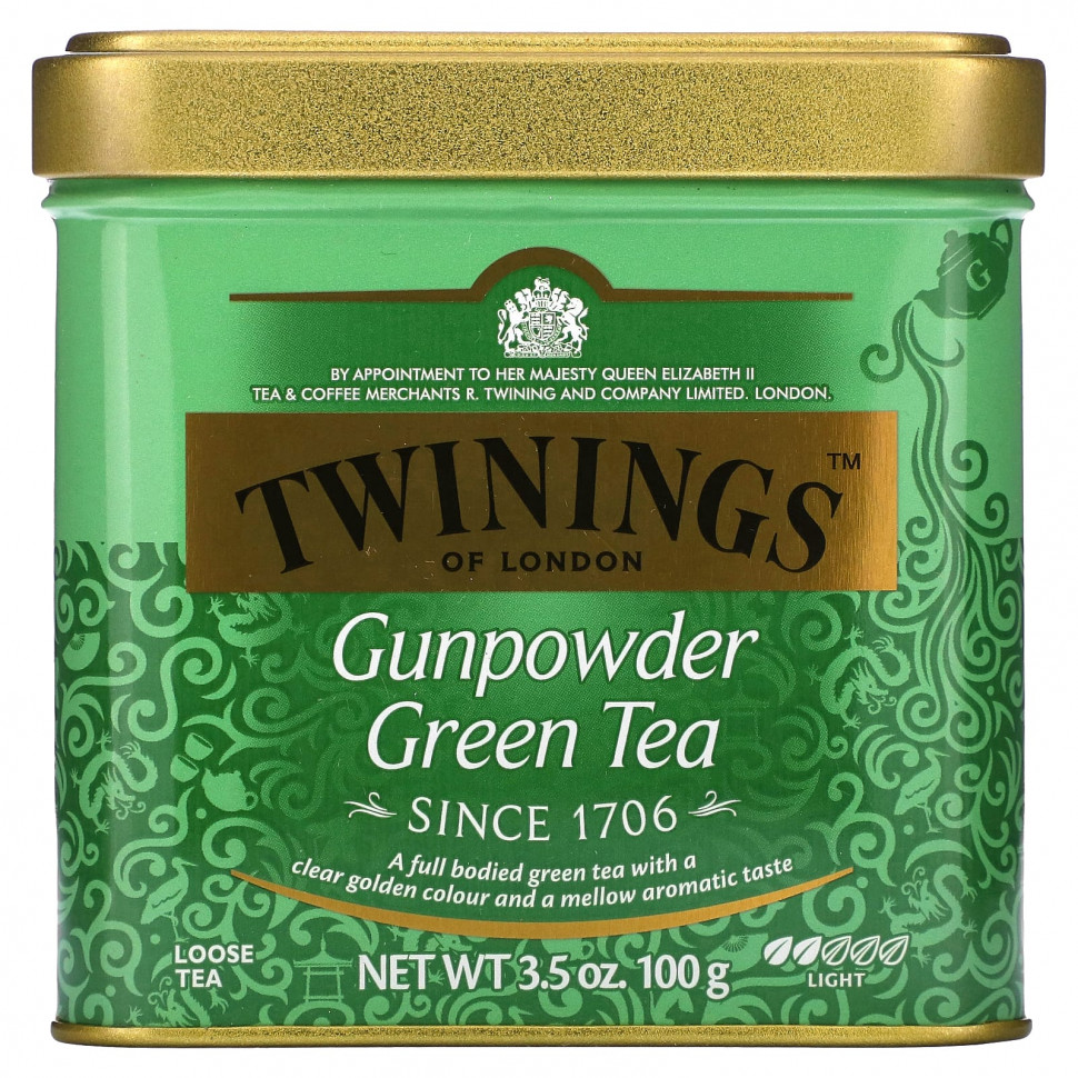   (Iherb) Twinings,    Gunpowder, , 100  (3,53 )    -     , -, 