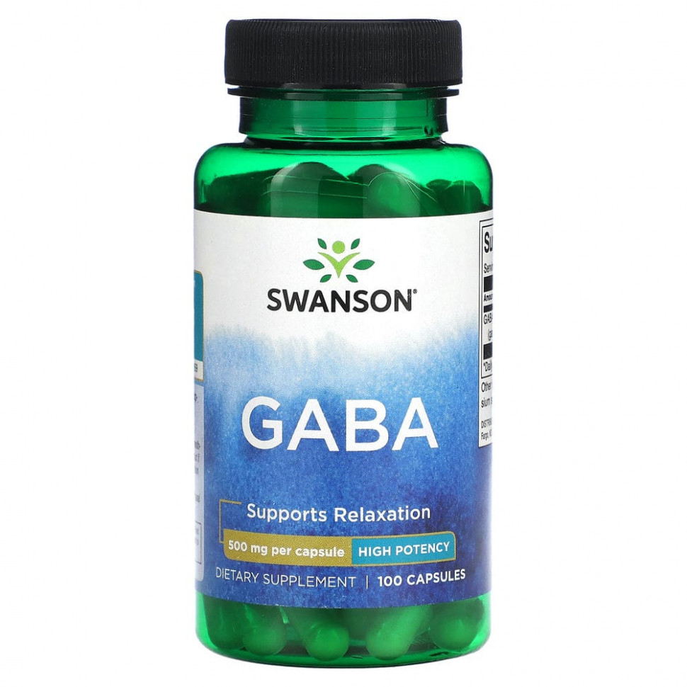   (Iherb) Swanson, ,  , 500 , 100     -     , -, 