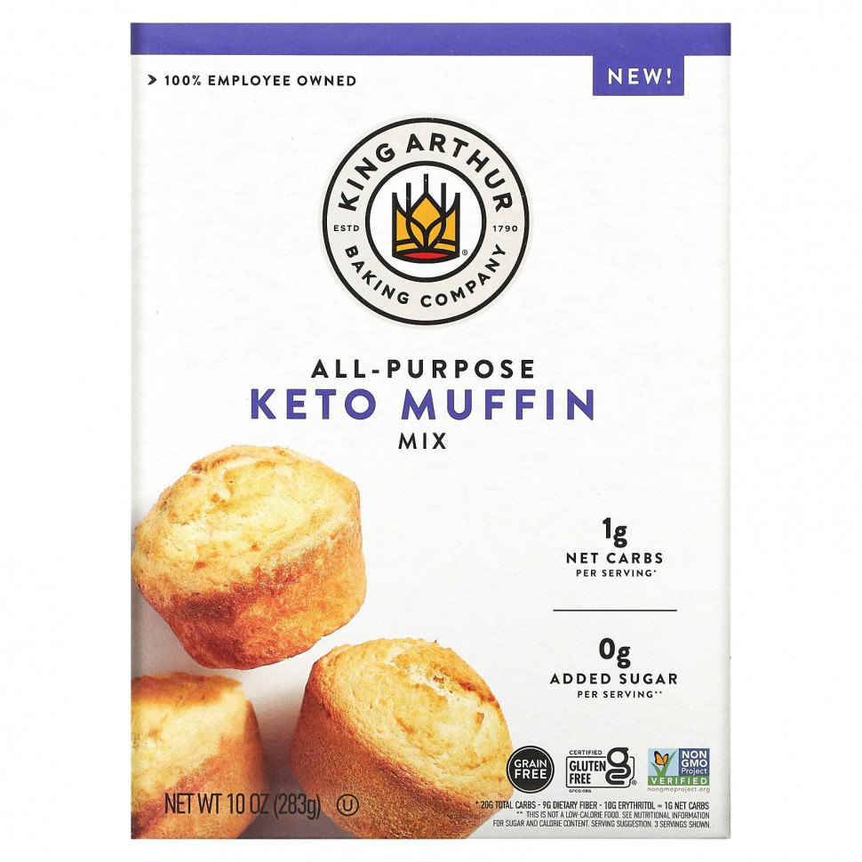 ���� ������ (Iherb) King Arthur Flour, ������������� ����� ��� ����-��������, 283 � (10 �����), ������ �� 1730 ���