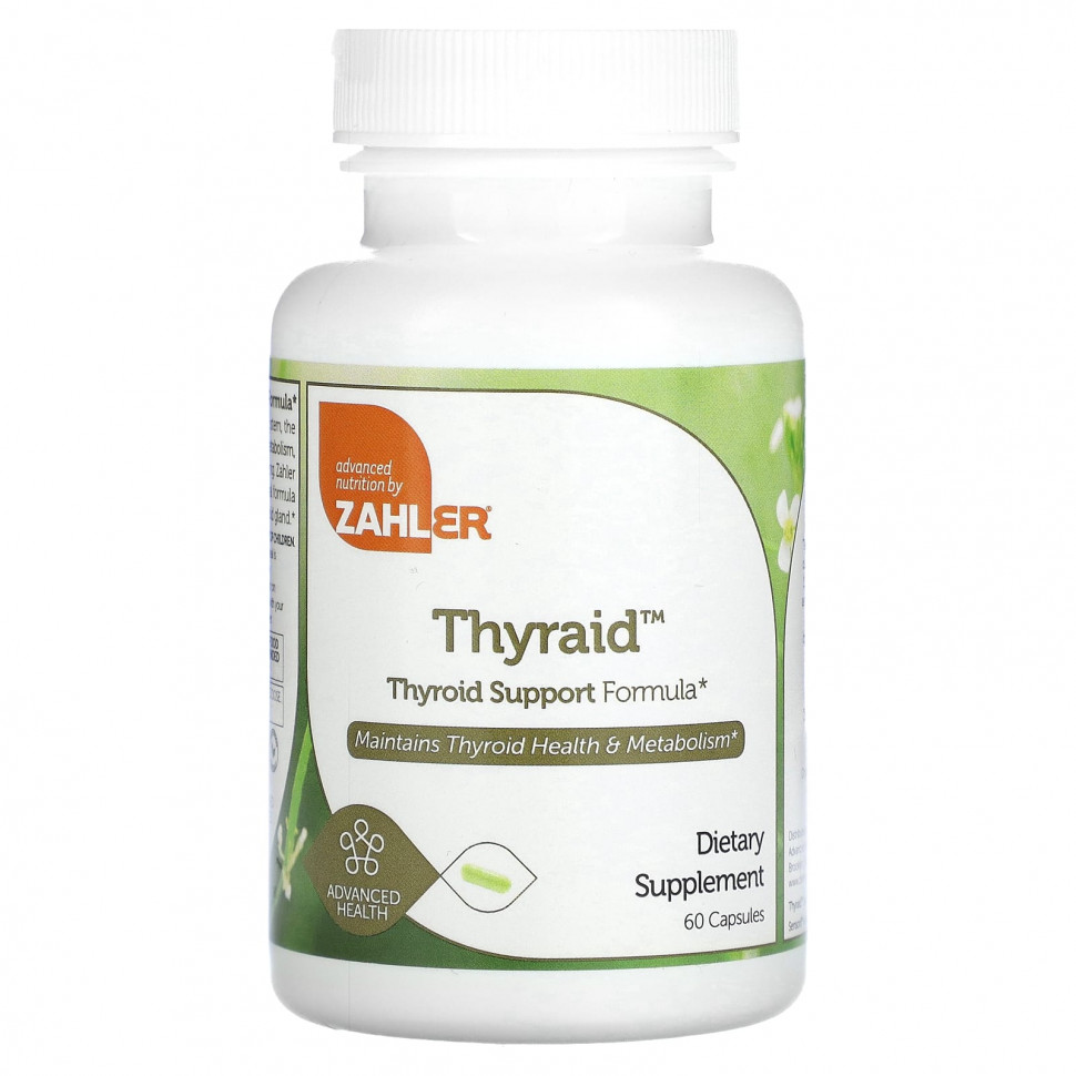   (Iherb) Zahler, Thyraid,     , 60     -     , -, 