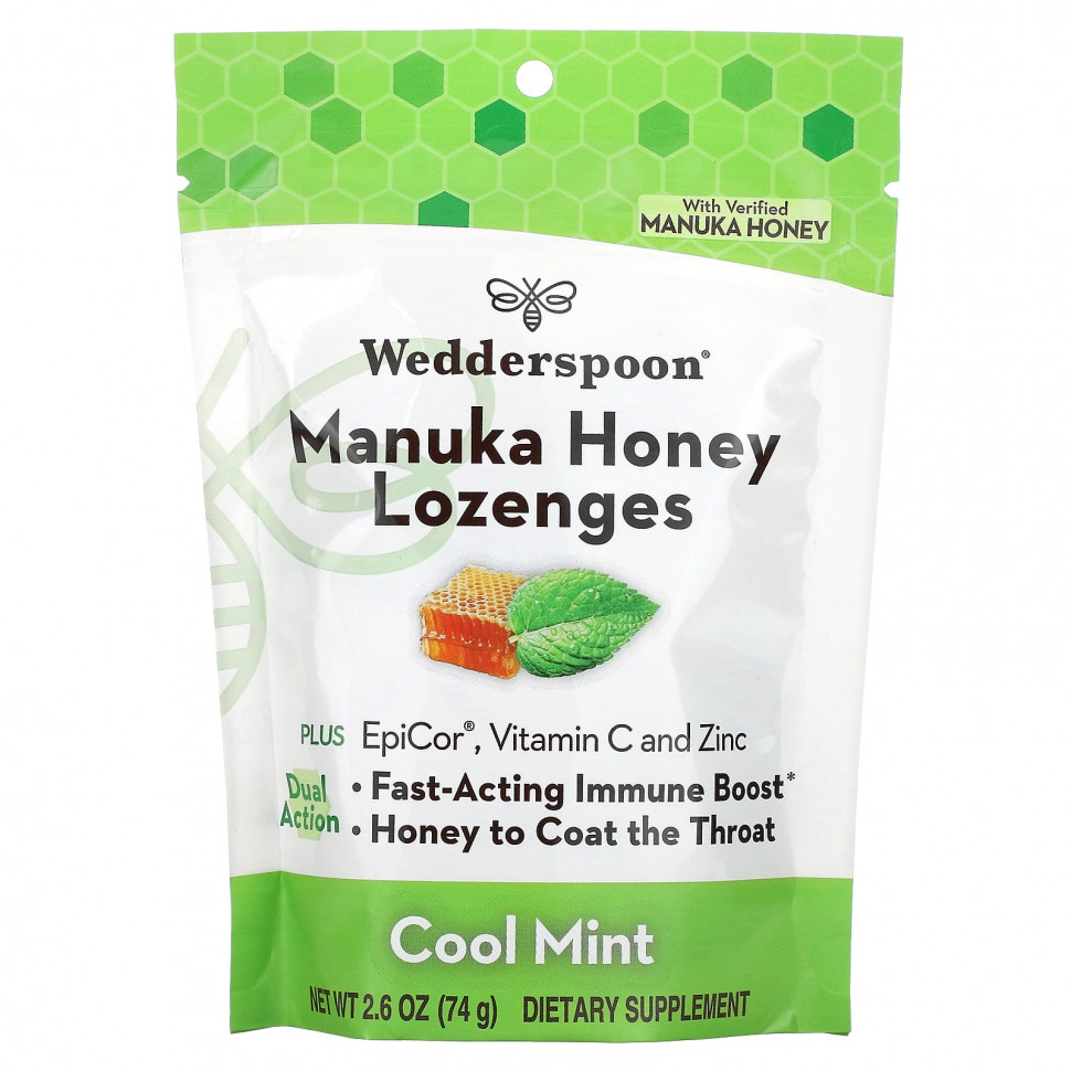 ���� ������ (Iherb) Wedderspoon, ������� � ����� Manuka, ���������� ����, 74 � (2,6 �����), ������ �� 2080 ���