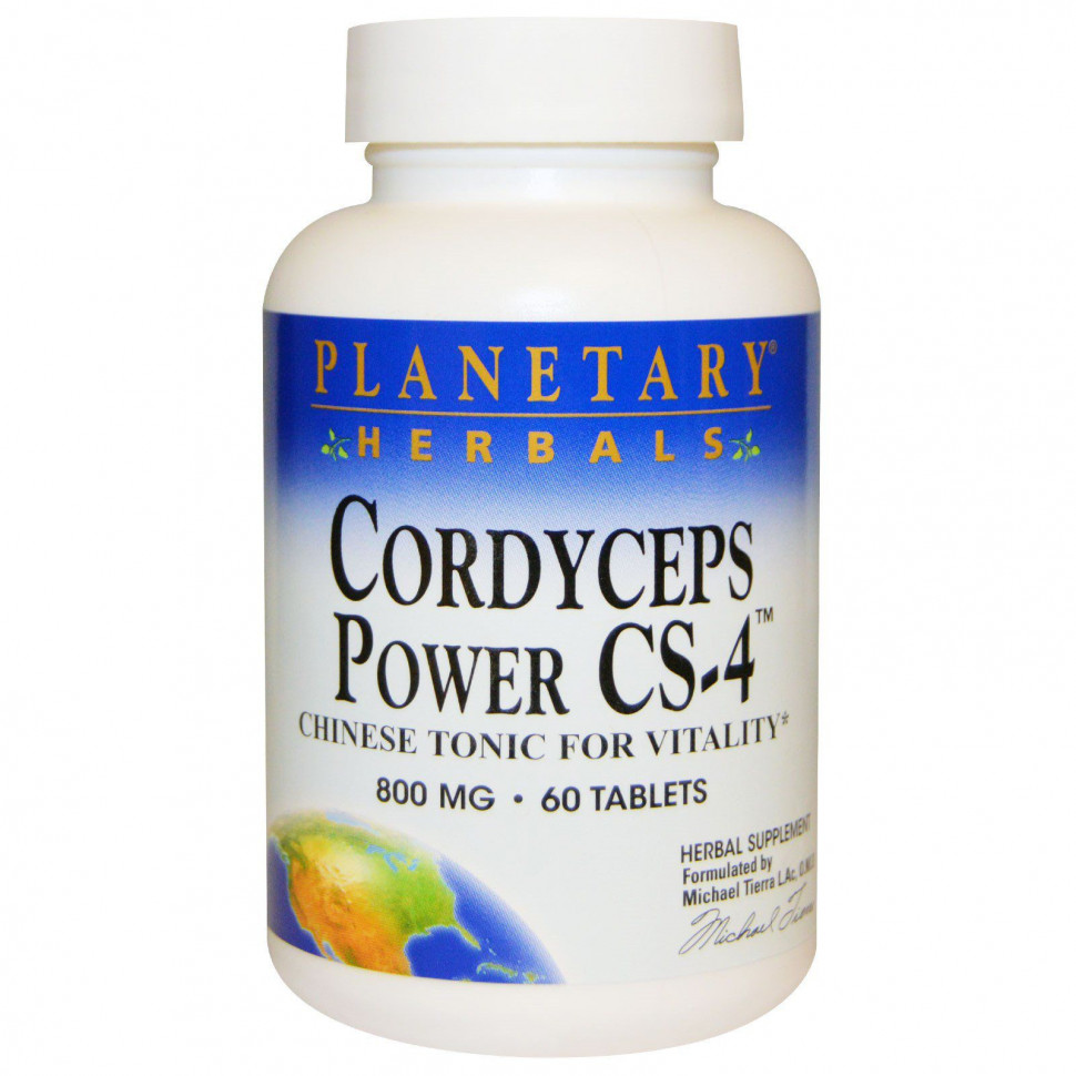 ���� ������ (Iherb) Planetary Herbals, ��������� ����� CS-4, 800 ��, 60 ��������, ������ �� 2040 ���