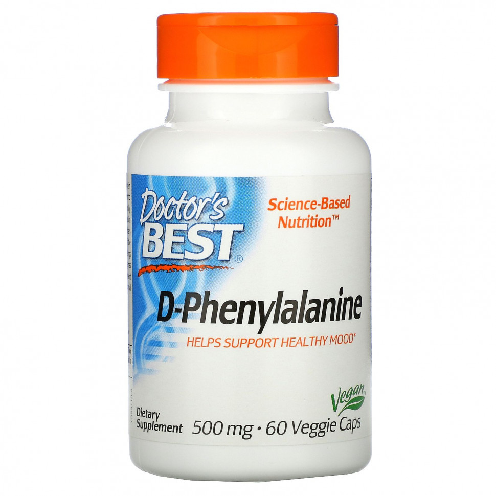 ���� ������ (Iherb) Doctor's Best, D-�����������, 500 ��, 60 �������������� ������, ������ �� 2480 ���