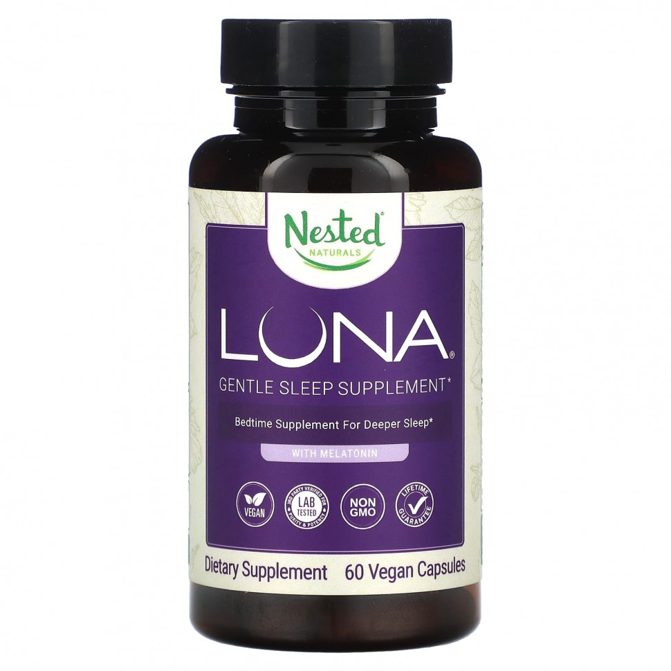   (Iherb) Nested Naturals, Luna,      , 60      -     , -, 