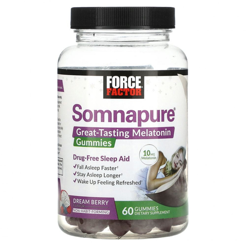   (Iherb) Force Factor, Somnapure,     , 5 ,  , 60      -     , -, 