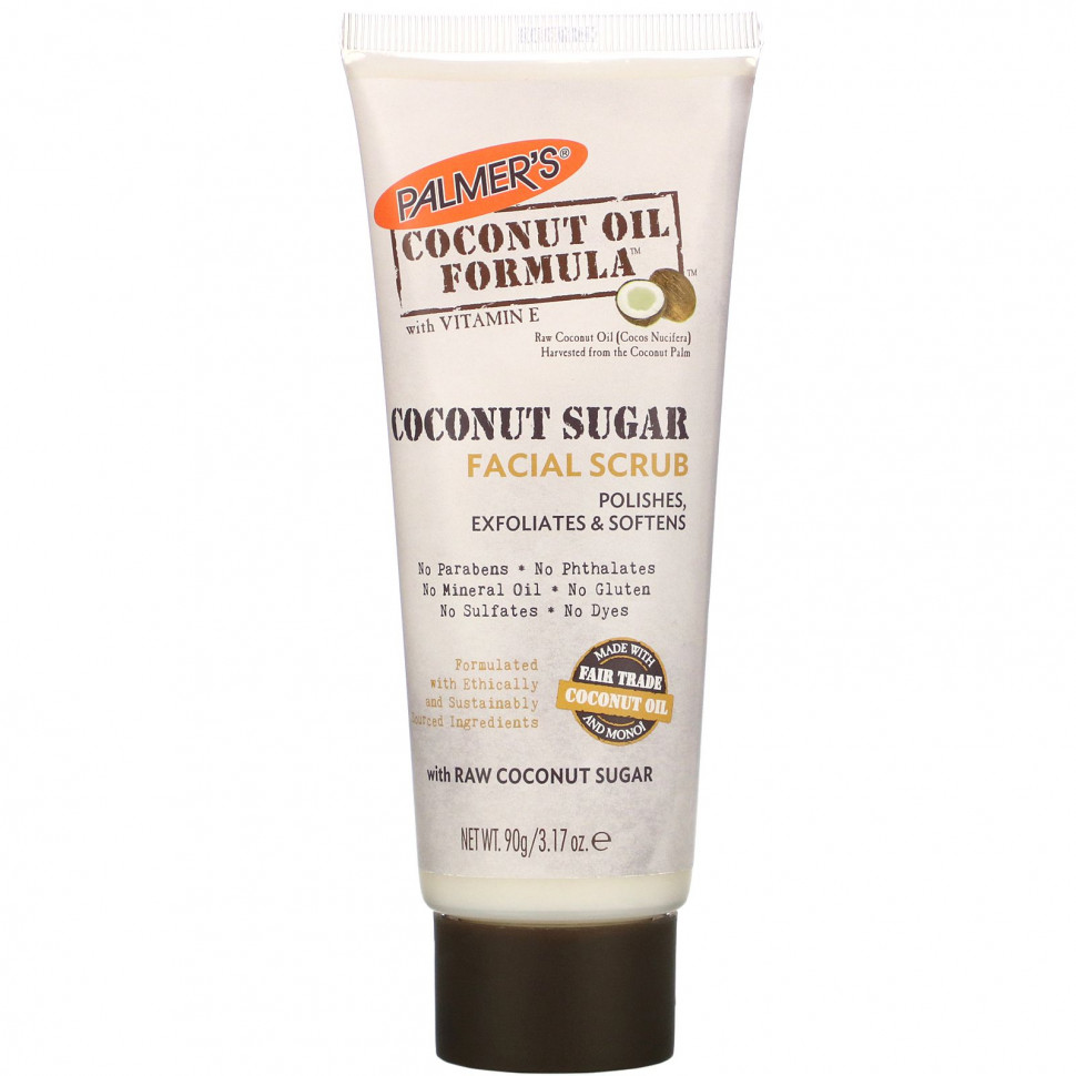���� ������ (Iherb) Palmer's, Coconut Oil Formula, ����� ��� ���� � ��������� �������, 3,17 ����� (90 �), ������ �� 1790 ���