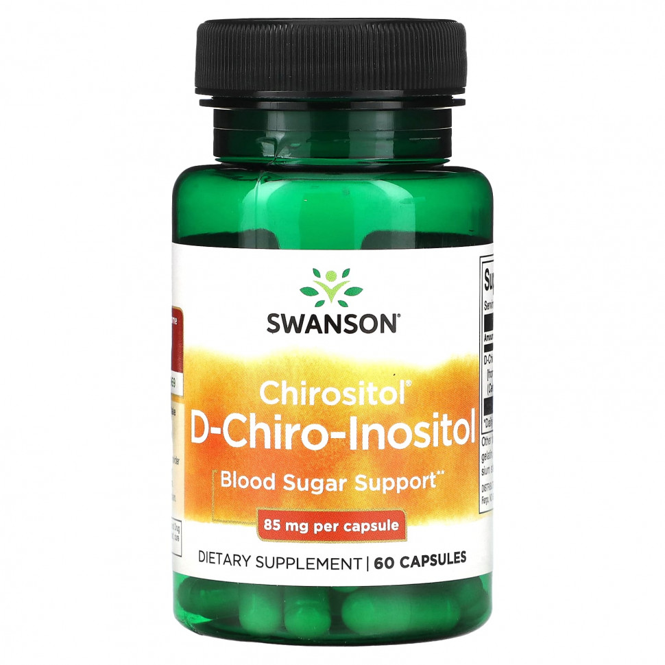   (Iherb) Swanson,  D--, 85 , 60     -     , -, 