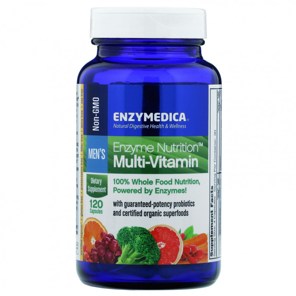 ���� ������ (Iherb) Enzymedica, �������������� Enzyme Nutrition, ��� ������, 120 ������, ������ �� 8310 ���