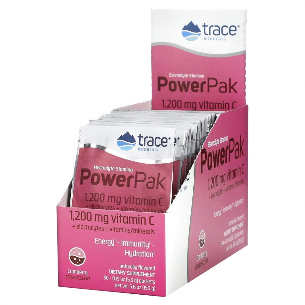   (Iherb) Trace Minerals ,    , PowerPak,   , 30   5,3  (0,19 )    -     , -, 